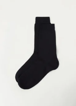 Calcetines Cortos en Algodón Cálido de Hombre