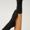 Calcetines Cortos en Cachemira y Glitter