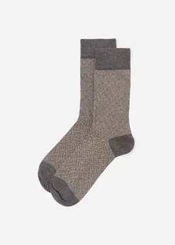 Calcetines Cortos Espiguilla Hombre