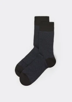 Calcetines Cortos Espiguilla Hombre