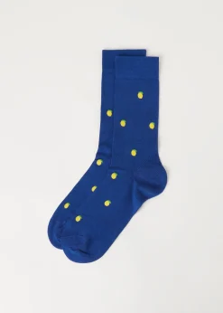 Calcetines Cortos Estampado Integral de Hombre