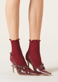 Calcetines Cortos Glitter Borde Soft