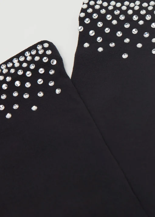 Calcetines Cortos Lycra Con Apliques