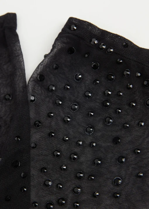 Calcetines Cortos Lycra Con Strass