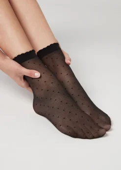 Calcetines Cortos Media Estampados