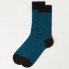 Calcetines Cortos Motivo Espiguilla de Hombre