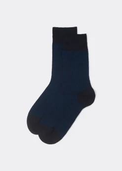 Calcetines Cortos Rombos Hombre