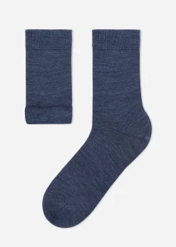 Calcetines De Hombre En Lana y Algodón