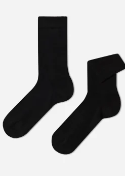Calcetines De Hombre En Lana y Algodón