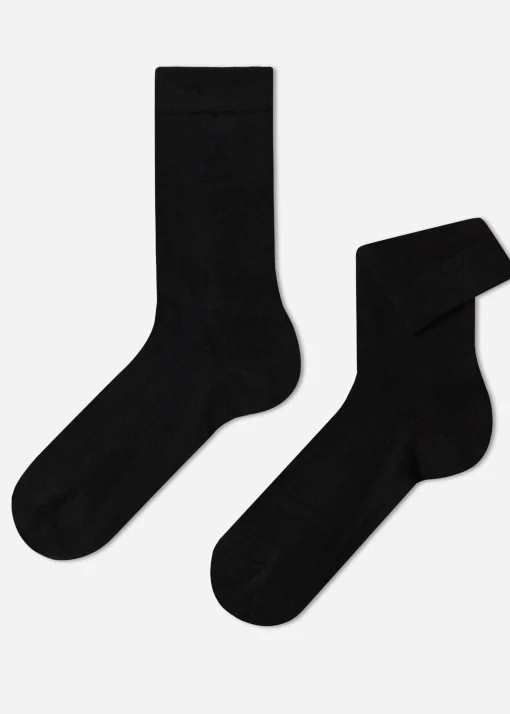 Calcetines De Hombre En Lana y Algodón