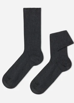 Calcetines de Hombre Sin Puño En Algodón