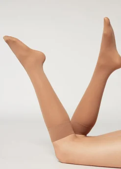 Calcetines Ejecutivos Largos en Microfibra 30 Deniers