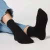Calcetines en Lana y Algodón Sin Puño