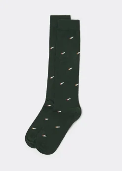 Calcetines Estampado Integral Hombre