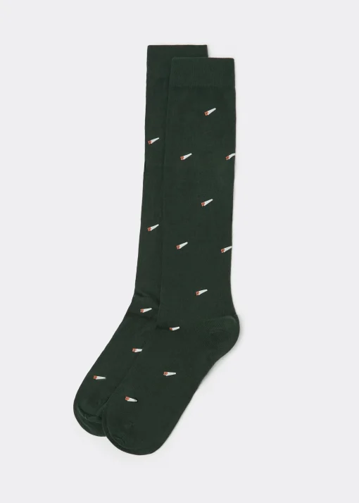 Calcetines Estampado Integral Hombre