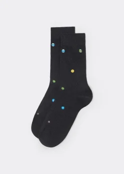 Calcetines Estampado Integral Hombre