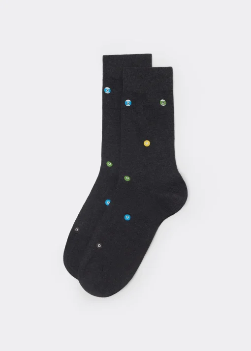 Calcetines Estampado Integral Hombre