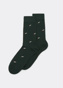 Calcetines Estampado Integral Hombre