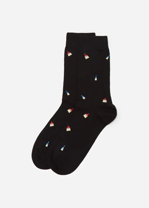Calcetines Estampado Integral Hombre