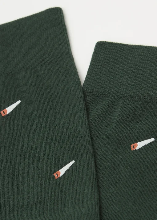 Calcetines Estampado Integral Hombre