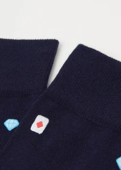 Calcetines Estampado Integral Hombre