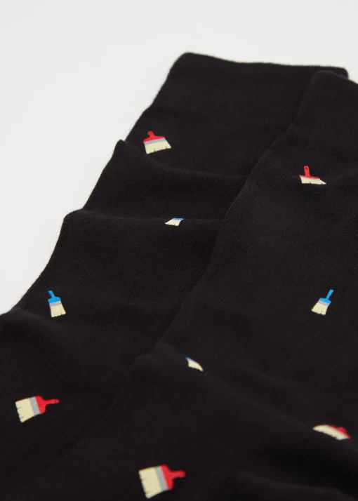 Calcetines Estampado Integral Hombre