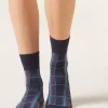 Calcetines Estampado Tartán