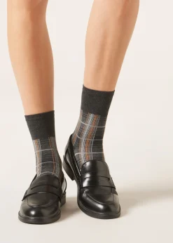 Calcetines Estampado Tartán