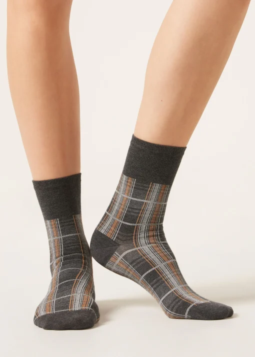 Calcetines Estampado Tartán