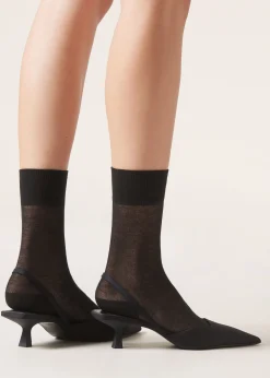 Calcetines Lana Con Puño