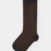 Calcetines Largos Algodón  Microestampados/Lunares