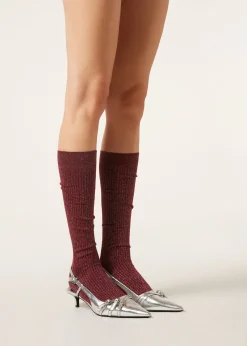 Calcetines Largos Cashmere Canalé