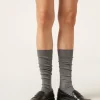 Calcetines Largos Cashmere Canalé