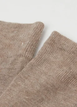 Calcetines Largos Cashmere Con Glitter