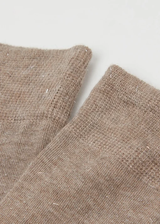 Calcetines Largos Cashmere Con Glitter