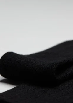 Calcetines Largos Con Canalé  De Hombre Con Lana y Cashmere