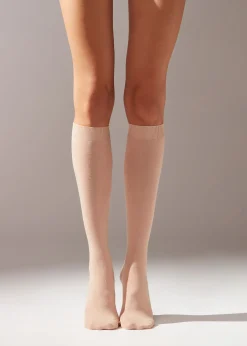 Calcetines Largos Con Cashmere