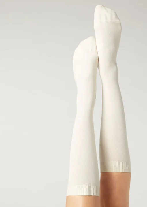 Calcetines Largos Con Cashmere