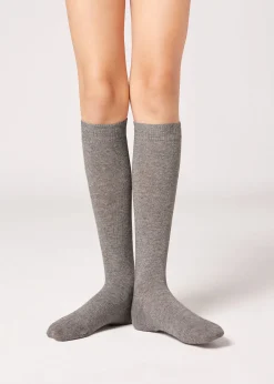 Calcetines Largos de Algodón de Niño