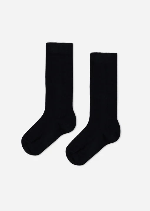 Calcetines Largos de Algodón Suave