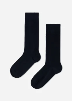 Calcetines Largos de Algodón de Niño