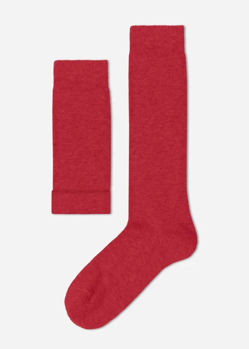 Calcetines Largos de Algodón de Niño