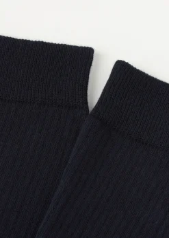 Calcetines Largos de Canalé para Hombre