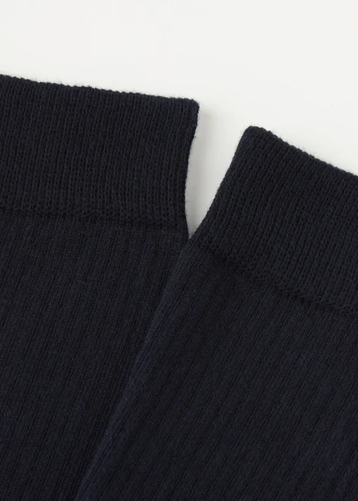 Calcetines Largos de Canalé para Hombre