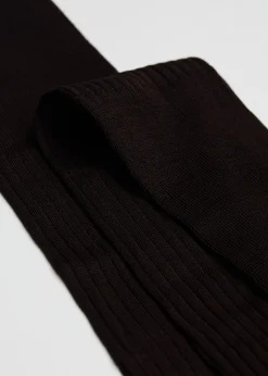 Calcetines Largos De Canalé  De Hombre En Hilo De Escocia