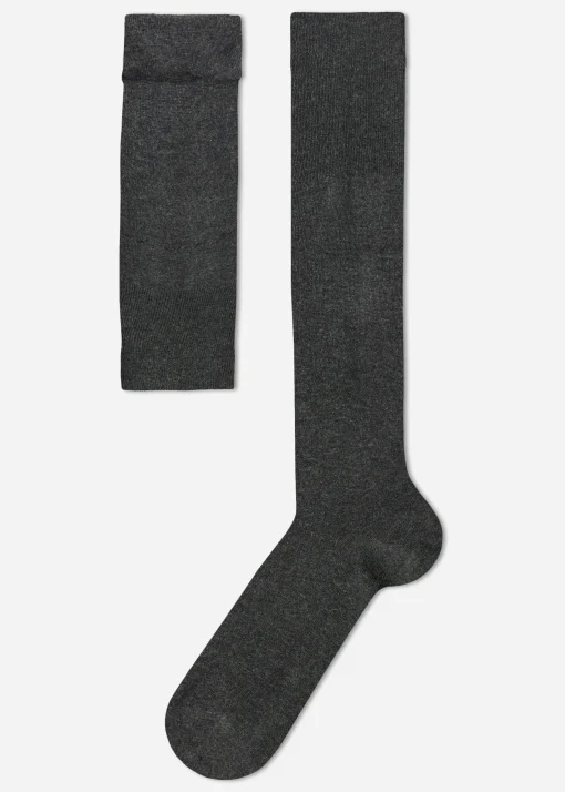 Calcetines Largos de Hombre con Cashmere