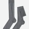 Calcetines Largos de Hombre en Hilo de Escocia
