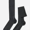 Calcetines Largos de Hombre en Lana y Algodón