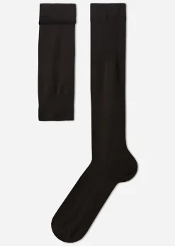 Calcetines Largos de Hombre con Cashmere
