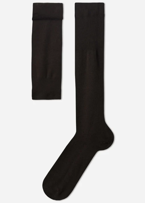 Calcetines Largos de Hombre con Cashmere
